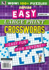 SUPERB EASY LARGE PRINT CROSSWORDS